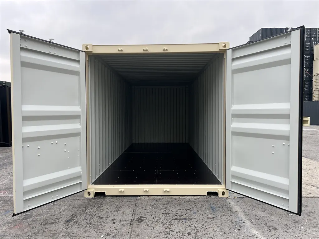 OWLU 20ʹ GP container, cargo door open view