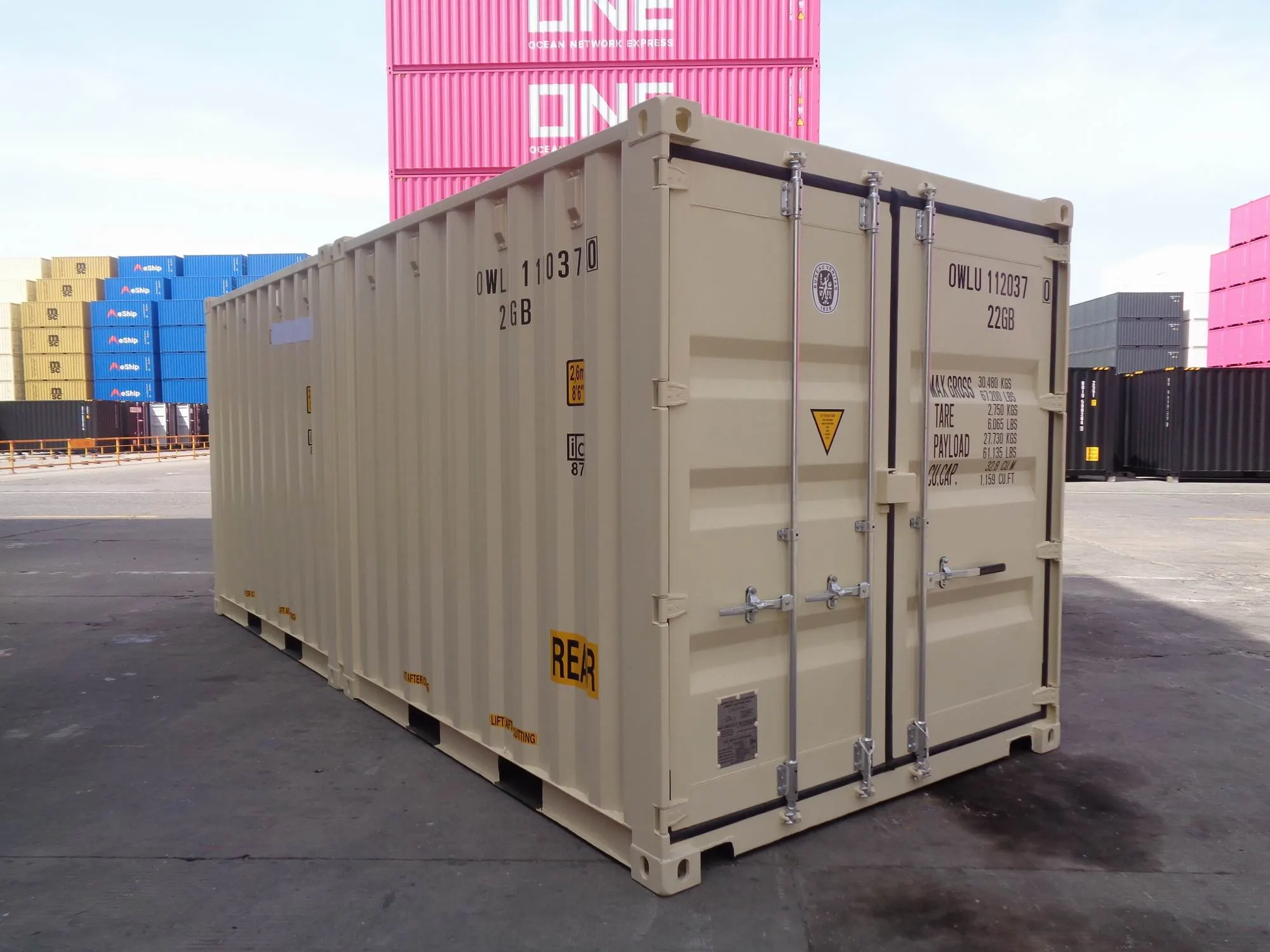 20ʹ Duo-Con shipping container