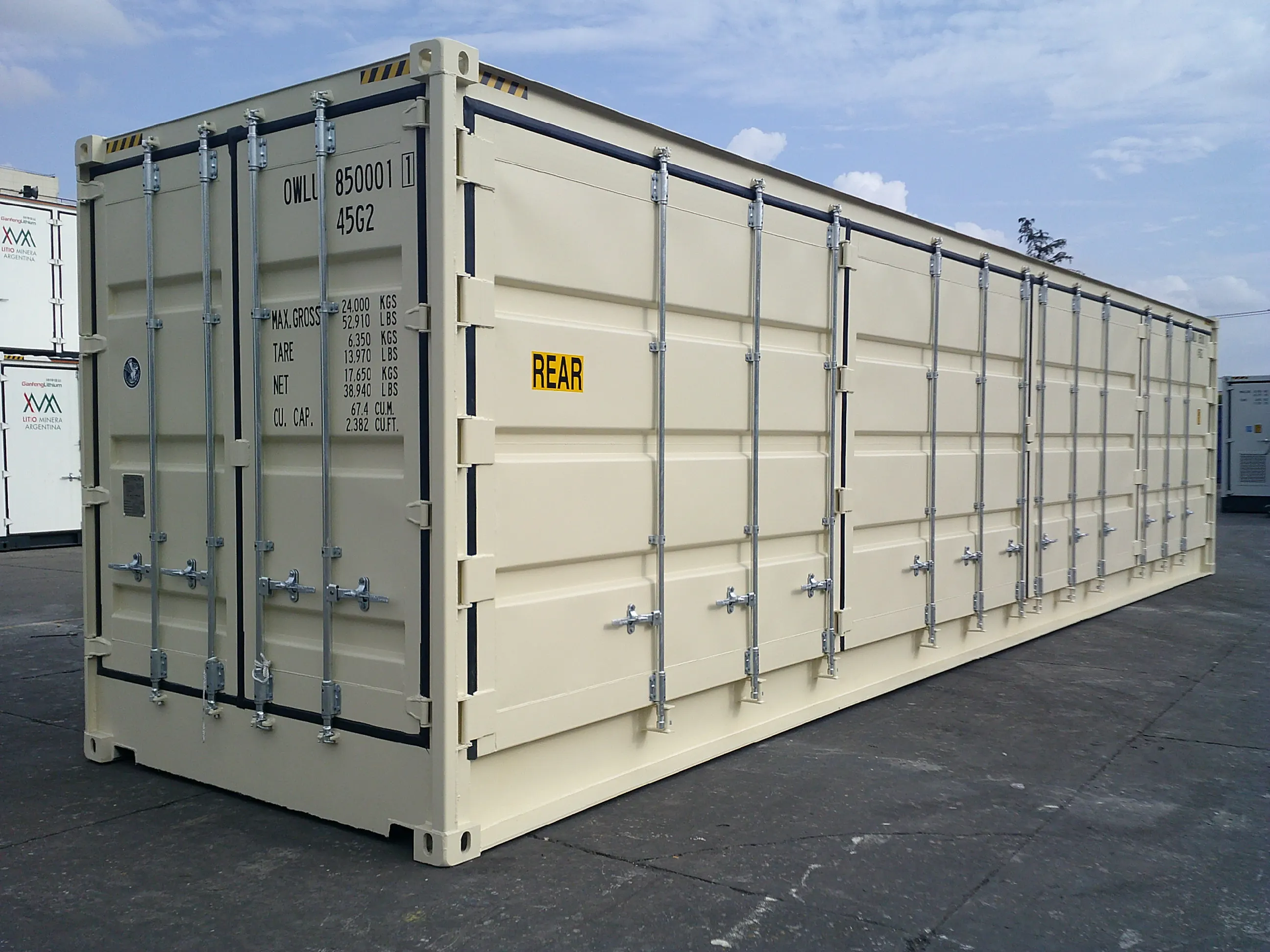 40ʹ OS HC shipping container