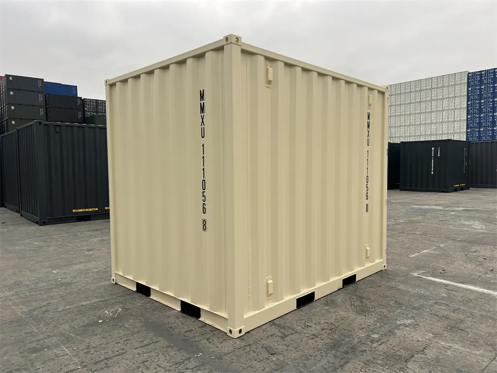 MMXU 10ʹ MiniMAX container, front left view