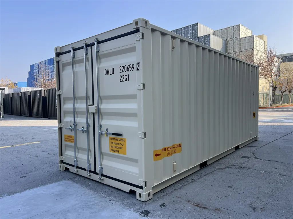 OWLU 20ʹ DD container, front left view