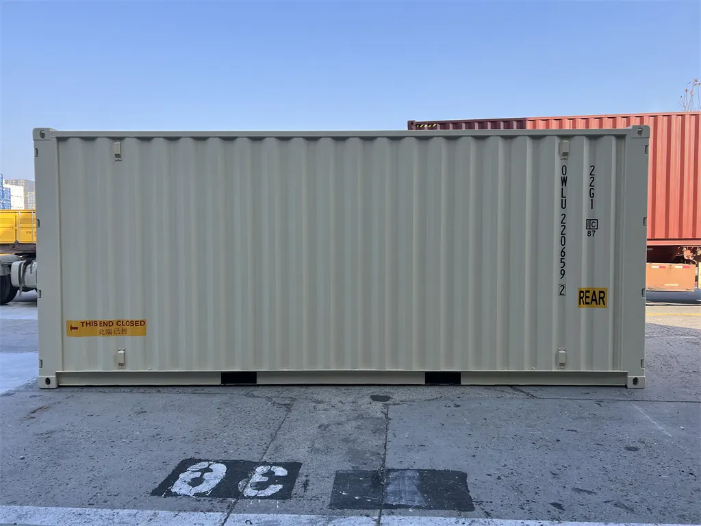 OWLU 20ʹ DD container, left side view