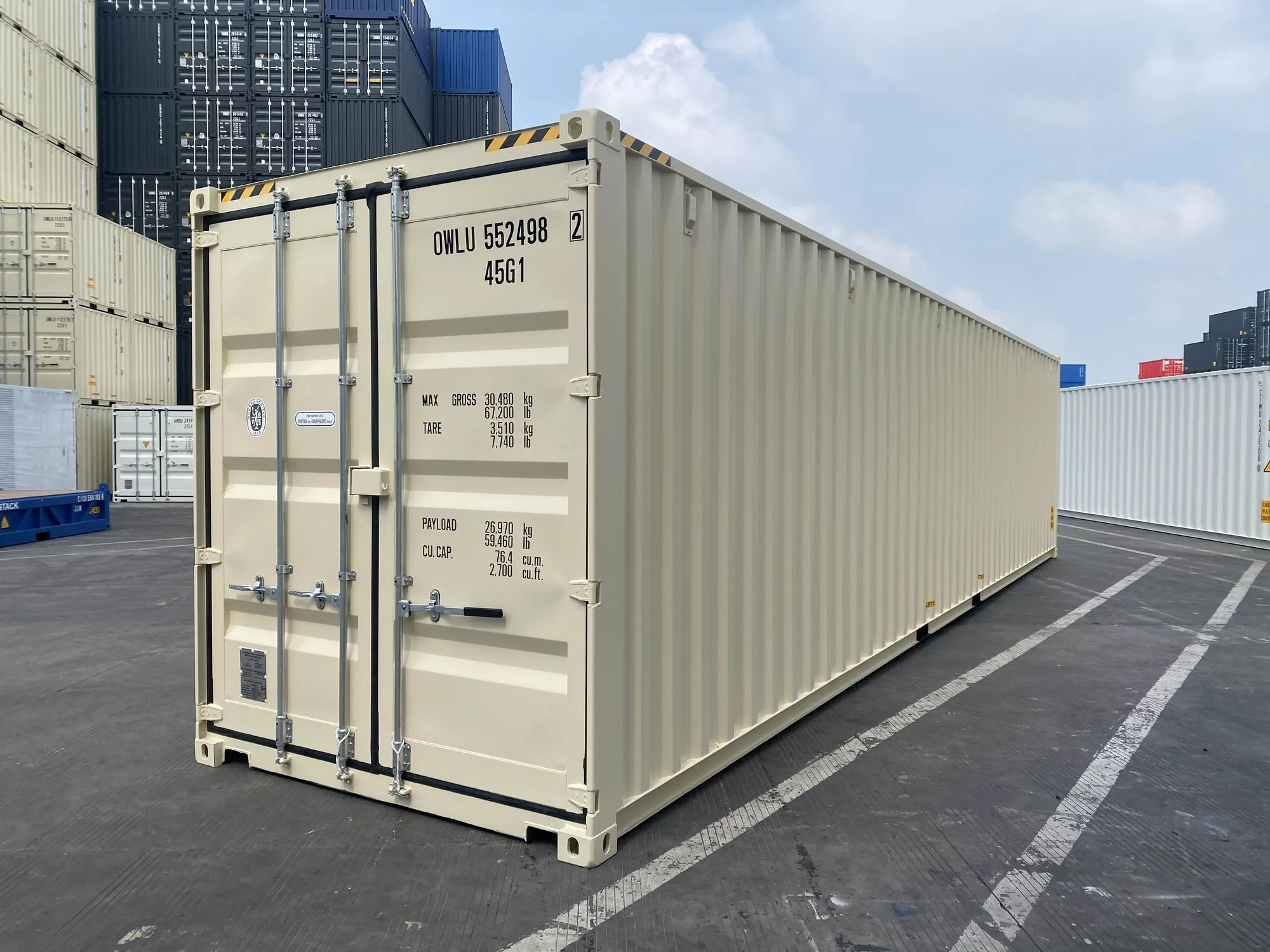 40ʹ HC shipping container