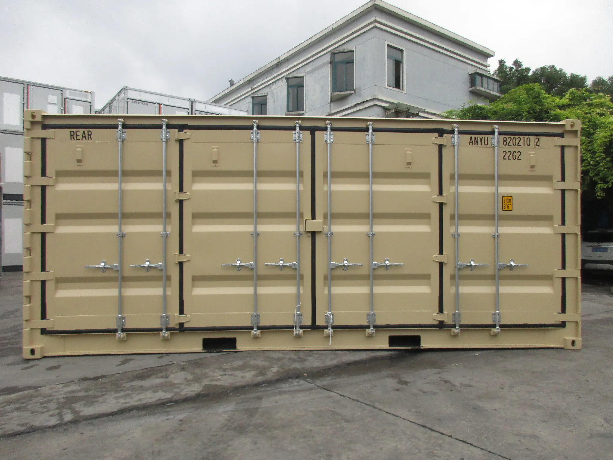 OWLU 20ʹ OS container, right side view