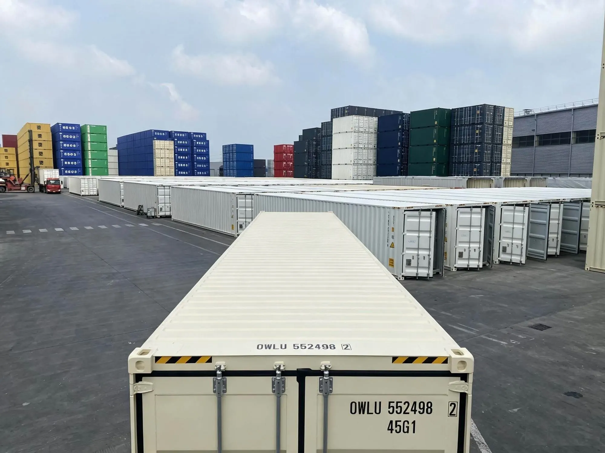 OWLU 40ʹ HC container — roof