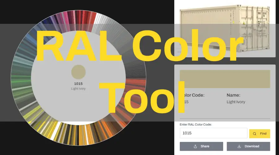 Try Our New RAL Color Tool